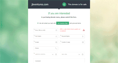 Desktop Screenshot of jbventures.com